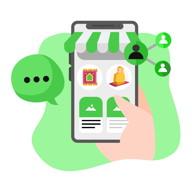 88958 shopping green1 - زانیس دیجیتال | راهکار دیجیتال برای توسعه کسب و کار